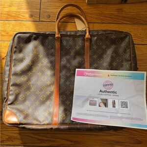Authentic Louis vuitton luggage